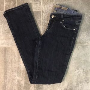 Paige premium denim jean dark wash